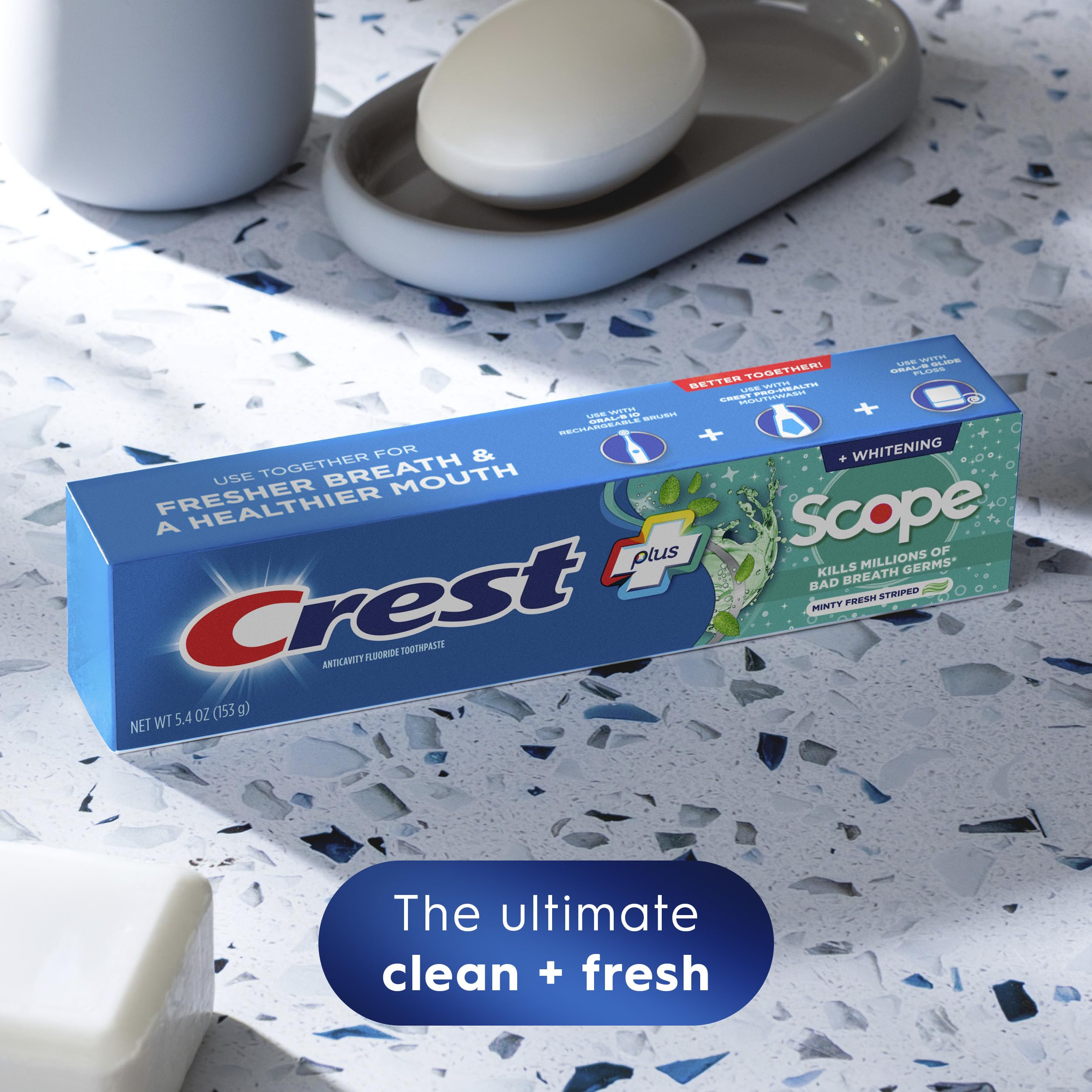 Crest Complete Active Fresh + Whitening Toothpaste