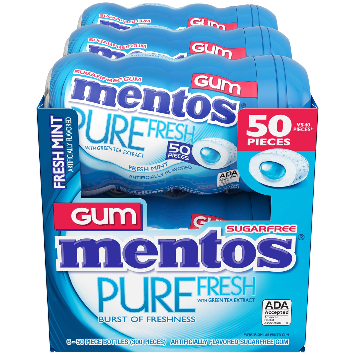 Mentos Mentos Gum Pack of 6