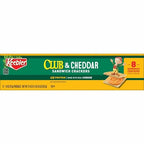 Keebler Club & Cheddar Sandwich Crackers Snack Packs - 12 Packs per Box
