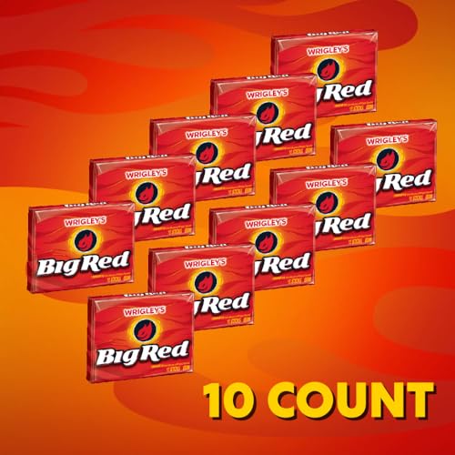 BIG RED WRIGLEY'S BIG RED Cinnamon Chewing Gum