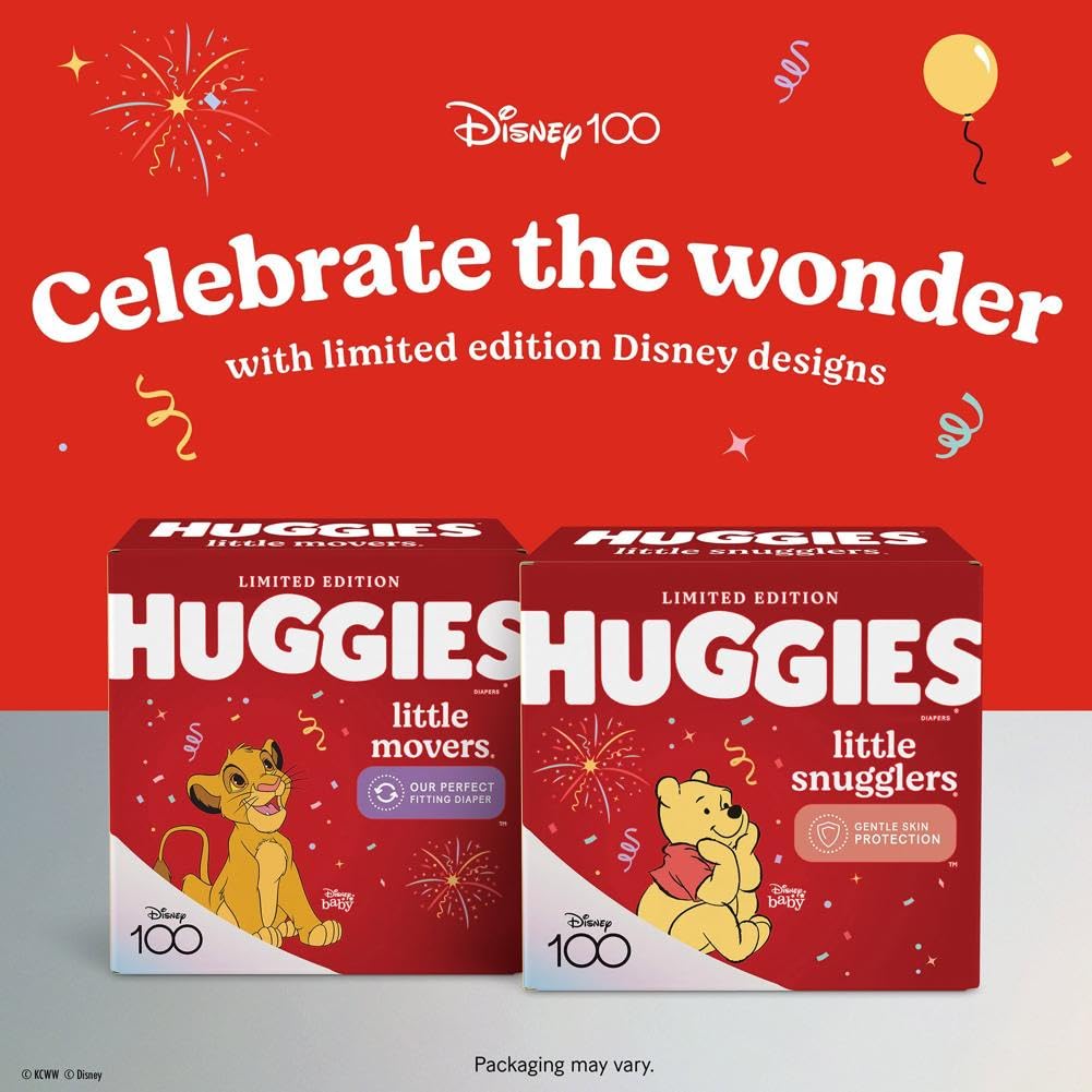 Huggies Little Snugglers printed diaper