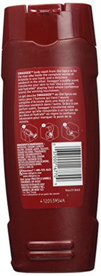 Old Spice Refreshing Body Wash for Men, 3X Defense, 24/7 Shower Fresh with Long Lasting Scent, Red Collection