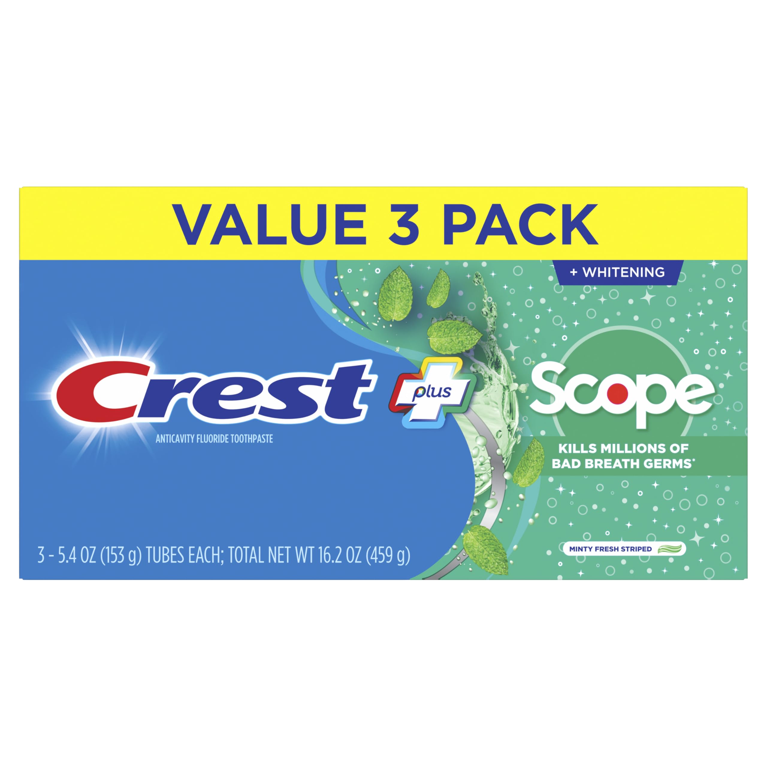 Crest Complete Active Fresh + Whitening Toothpaste