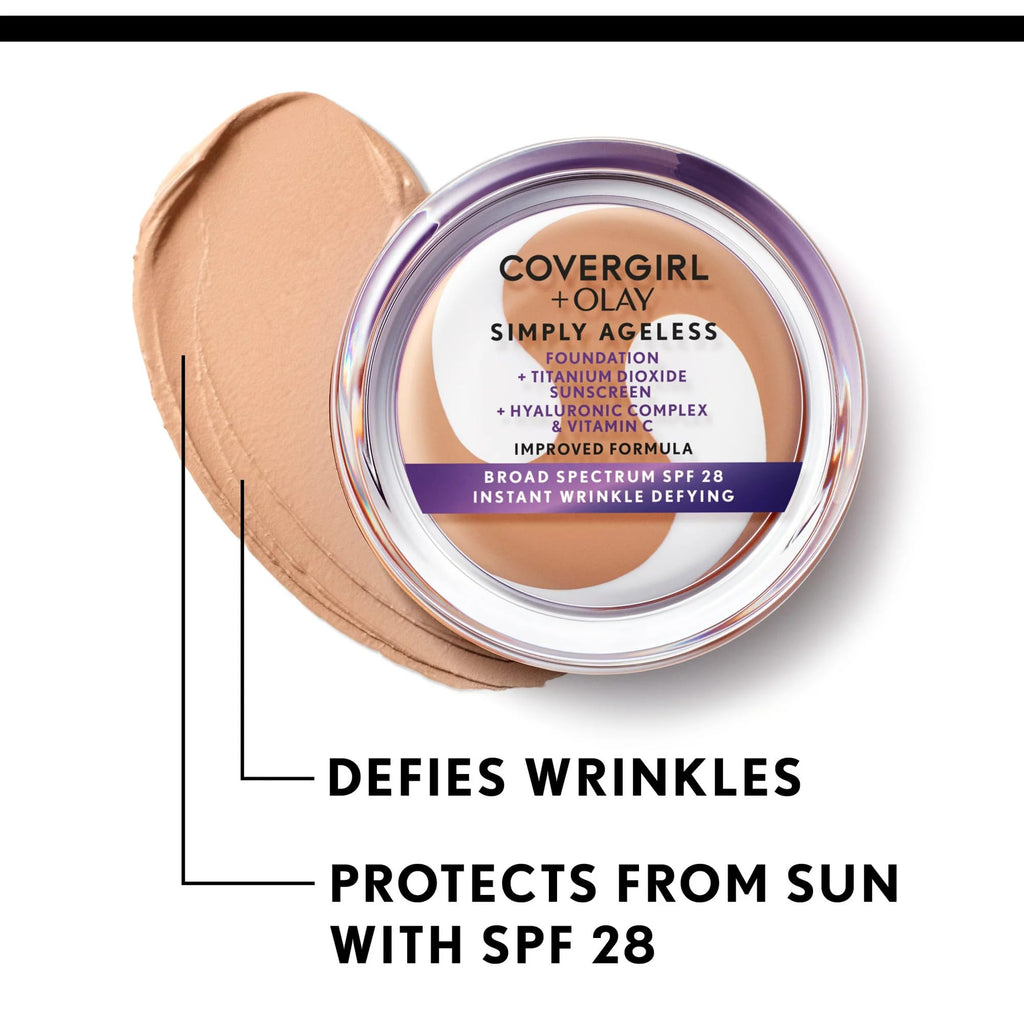 COVERGIRL & Olay Simply Ageless Instant Wrinkle-Defying Foundation