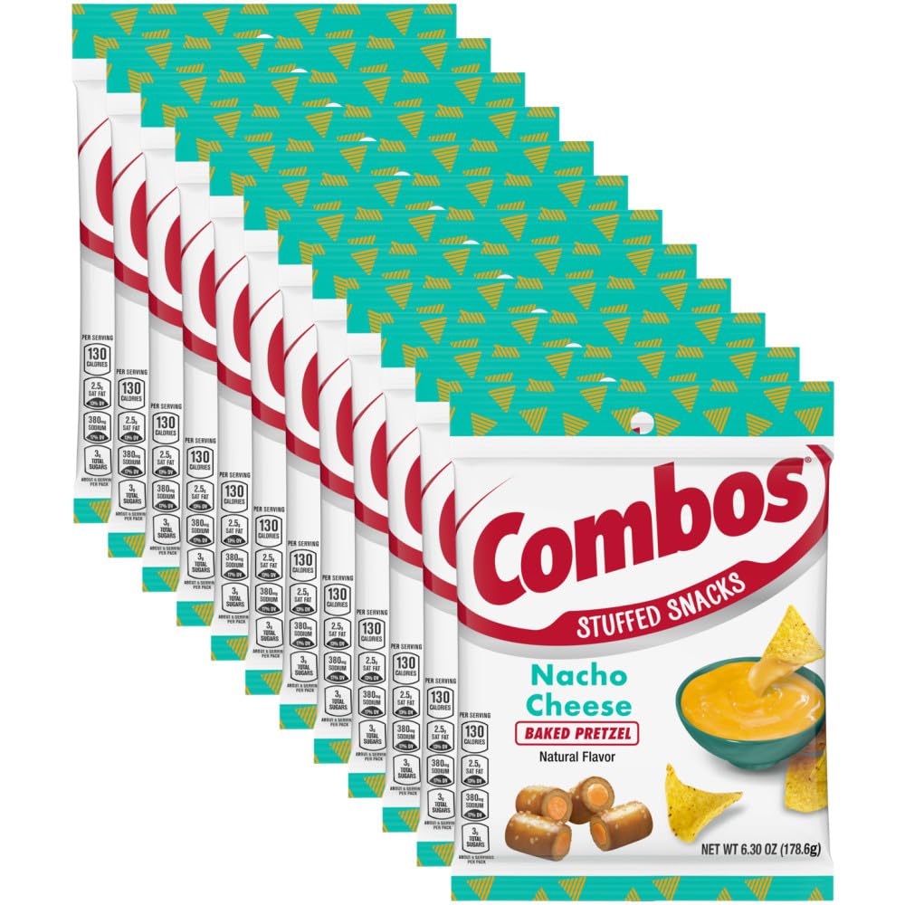COMBOS Baked Pretzel Stuffed Snacks