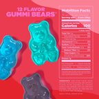 Albanese World's Best Gummi Bears - 12 Flavor Assortment