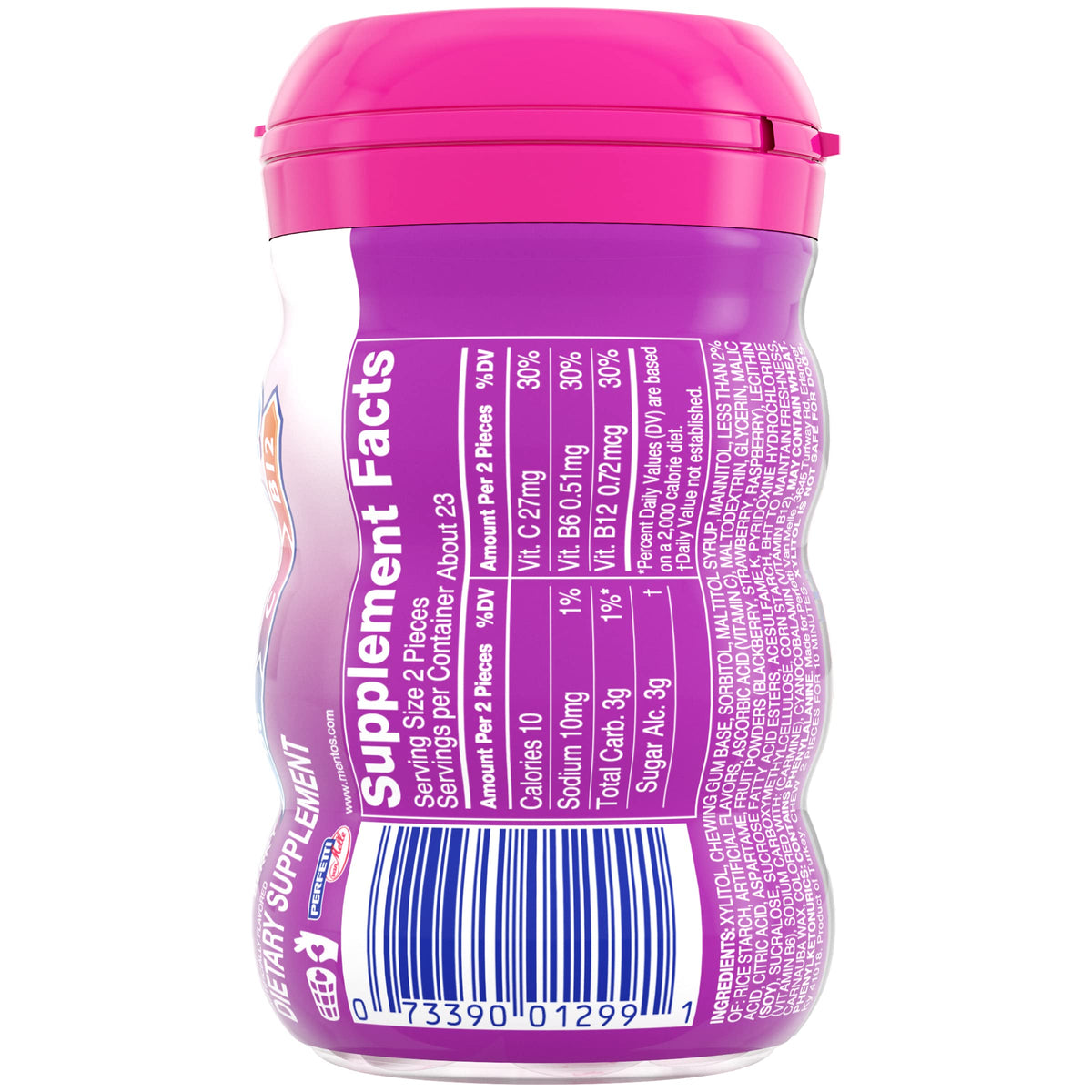 Mentos Pure Fresh Sugar-Free Chewing Gum with Xylitol