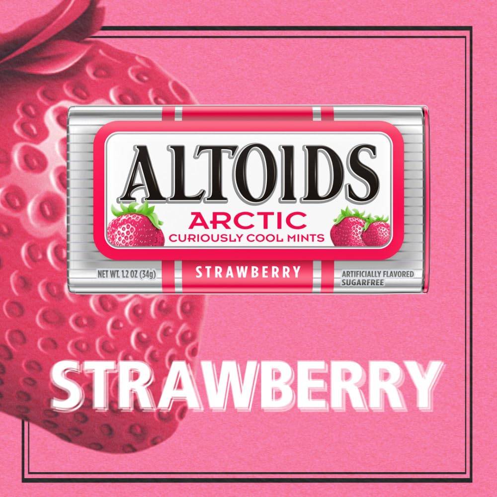 ALTOIDS Arctic Mints 1.2 oz Tin - Pack of 8