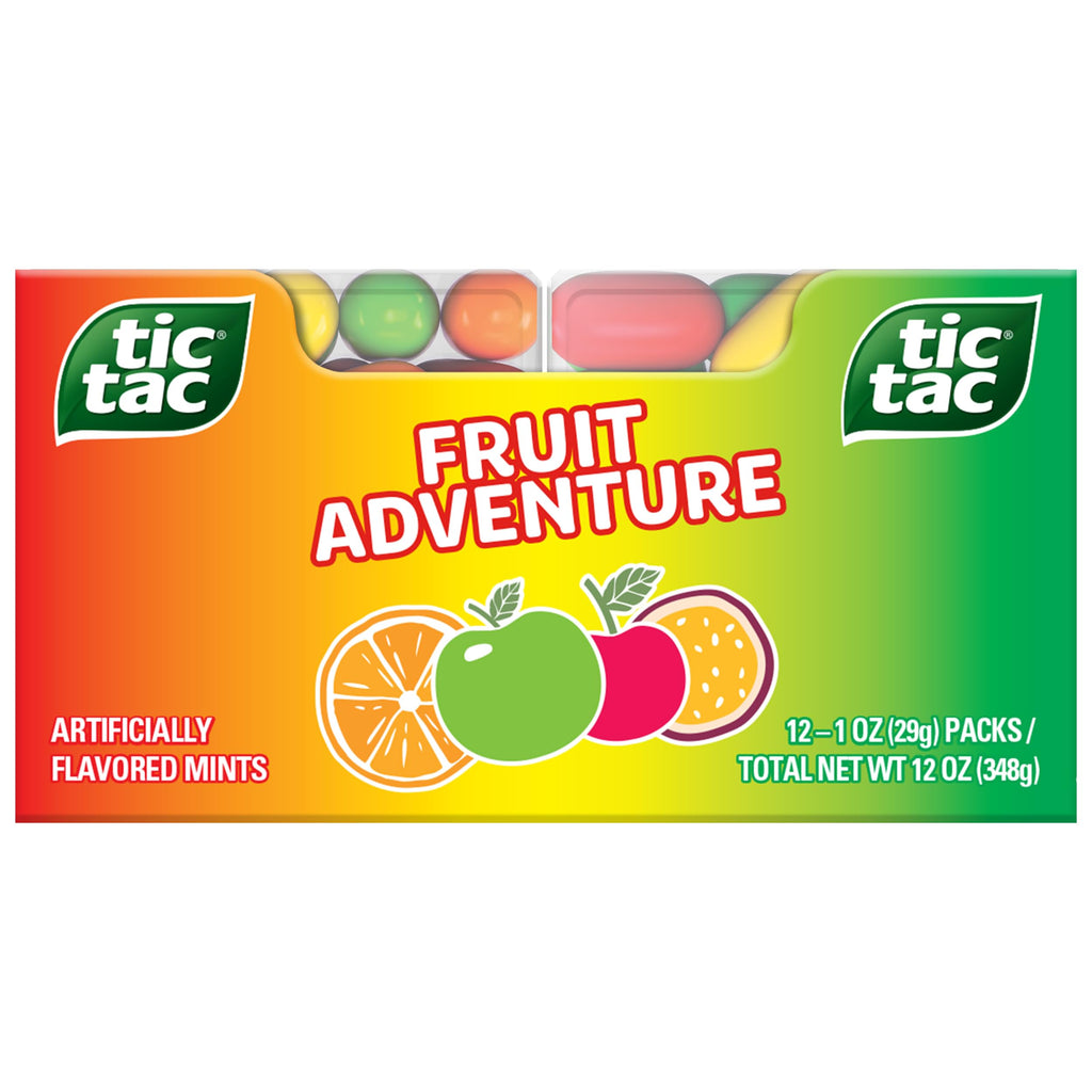 Tic Tac Fruit Adventure Sugar Free Mints
