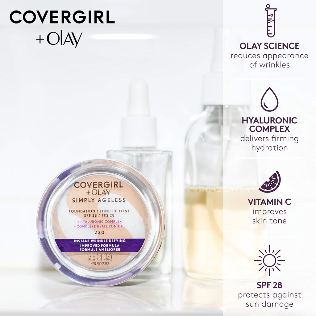 COVERGIRL & Olay Simply Ageless Anti-Aging Foundation