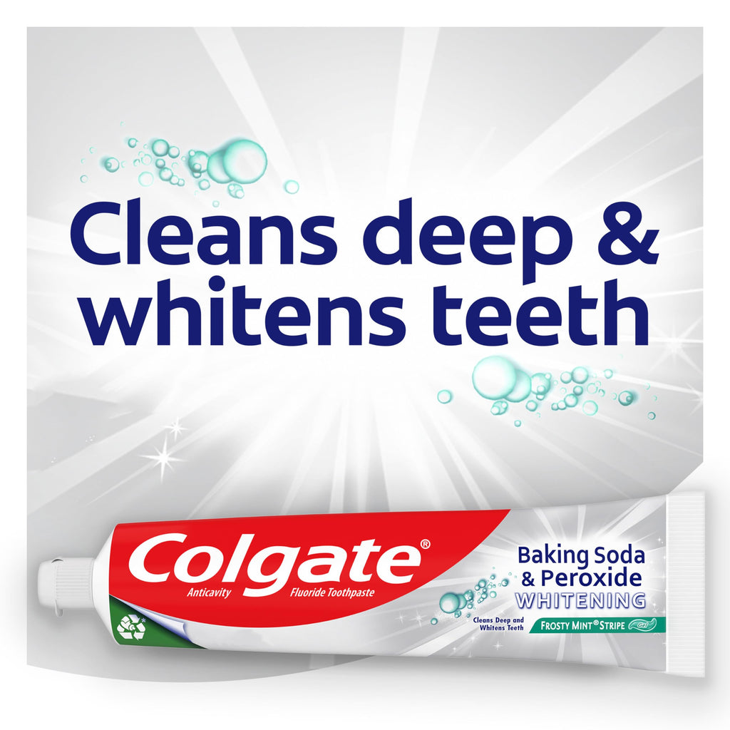 Colgate Max Fresh Toothpaste with Mini Breath Strips - Whitening Formula