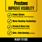 Prestone AS657 Bug Wash Windshield Washer Fluid