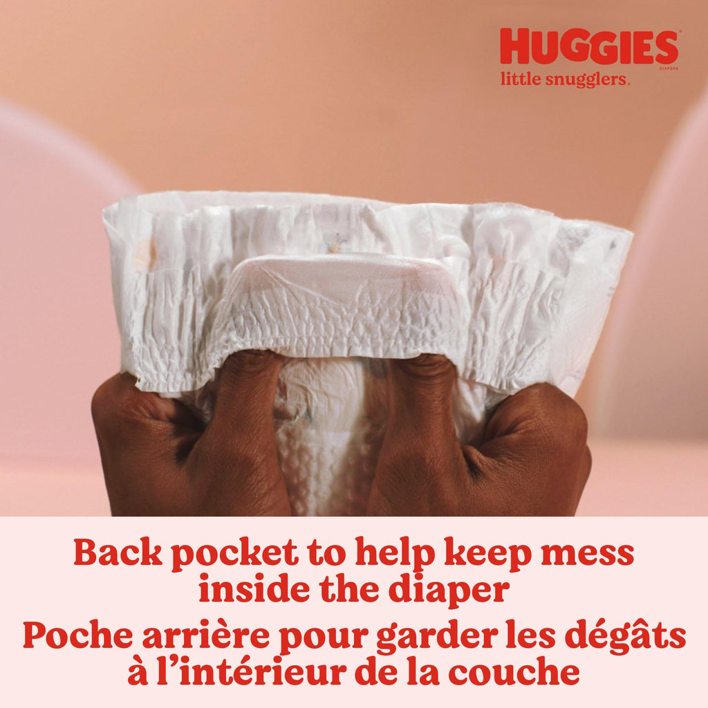 Huggies Little Snugglers printed diaper