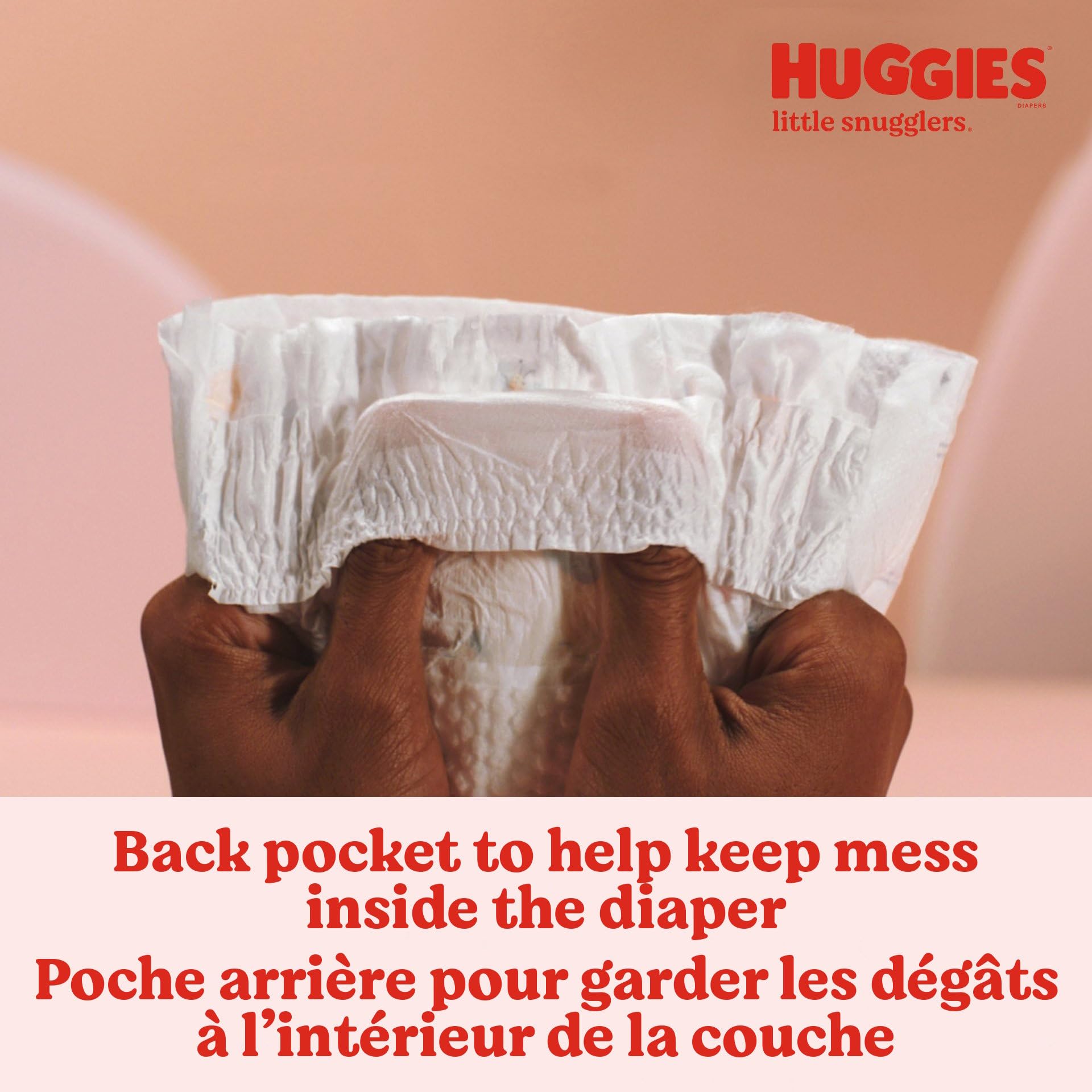 Huggies Little Snugglers printed diaper