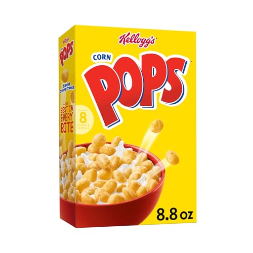Corn Pops Kellogg's Corn Pops, Breakfast Cereal