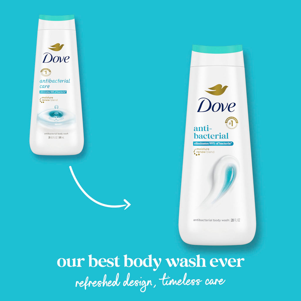 Dove Body Wash for Softer Smoother Skin - Sulfate Free & Paraben Free