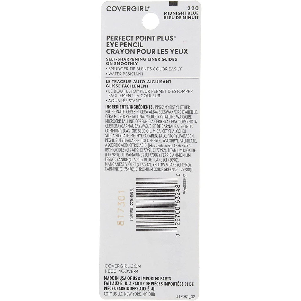 CoverGirl Perfect Point Plus Eyeliner Pencil - Midnight Blue 220