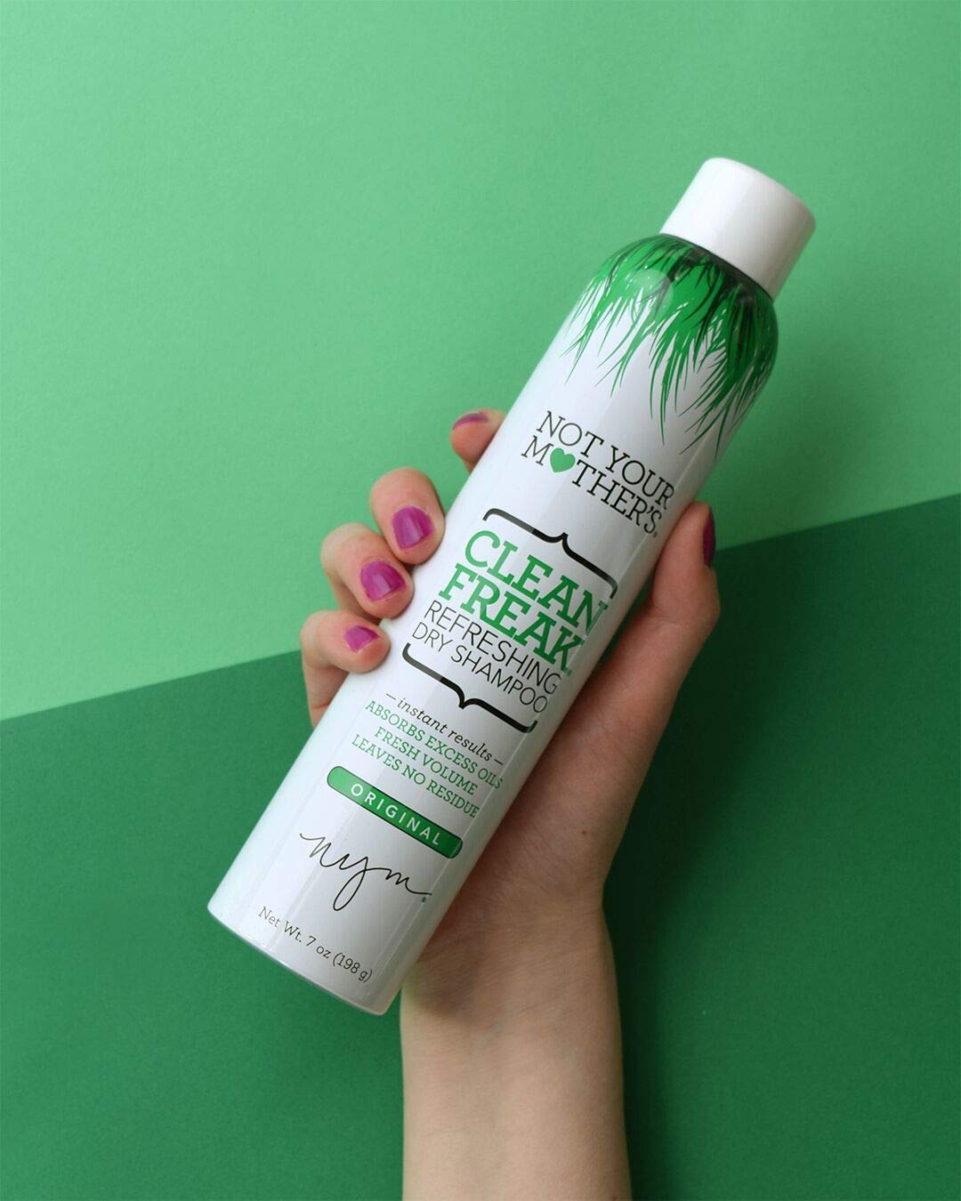 Not Your Mother's Clean Freak Refreshing Dry Shampoo (3-Pack) - 7 oz - Waterless Shampoo Instantly Refreshes Hair Between Washes - Fresh Citrus Scent