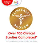 Colgate Total Active Prevention Clean Mint Toothpaste, Anticavity Fluoride Toothpaste, Clinically Proven Formula That Fights Plaque Bacteria, Mint, 4 Pack, 5.1 oz