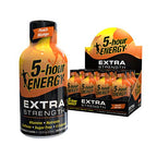 5 Hour Energy Extra Strength Peach Mango Energy Shot | 12-Pack (1.93 oz each)