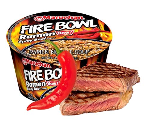 Maruchan Ramen Noodle Bowl 3.49 oz - 6 Pack Microwavable