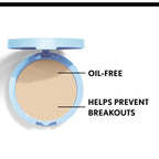 COVERGIRL Clean Matte Pressed Powder Classic Ivory Warm 510 , .35 Ounce (packaging may vary)