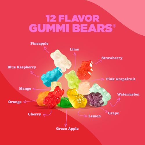 Albanese World's Best Gummi Bears - 12 Flavor Assortment