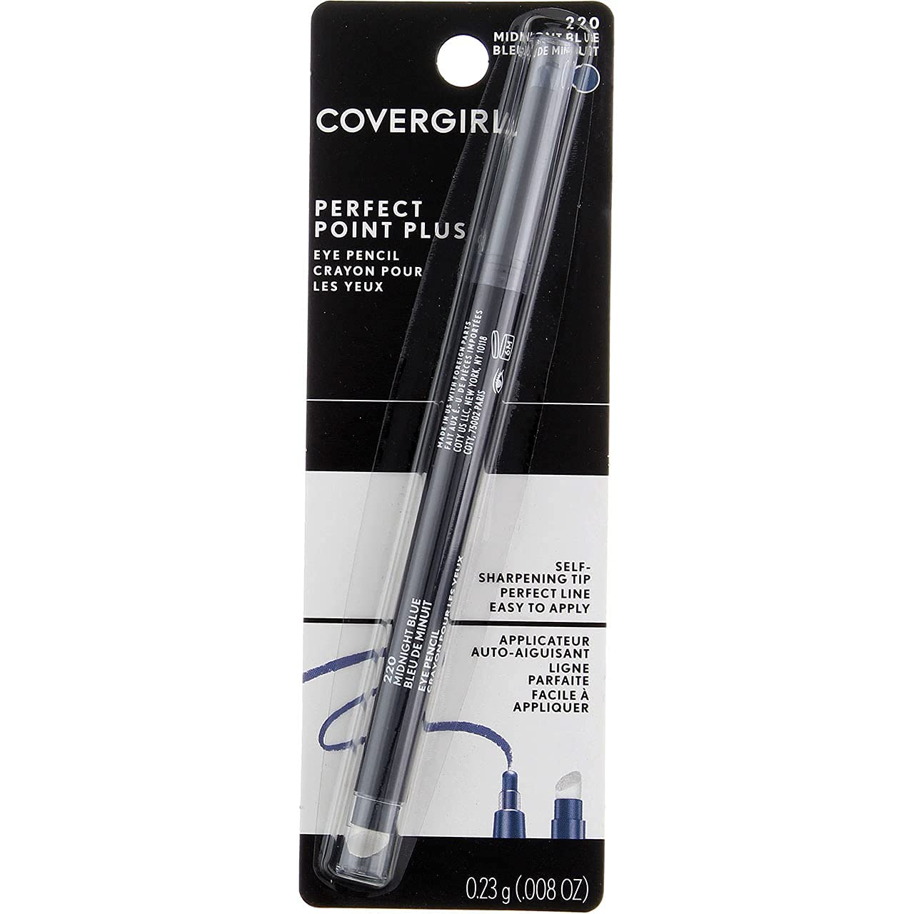 CoverGirl Perfect Point Plus Eyeliner Pencil - Midnight Blue 220