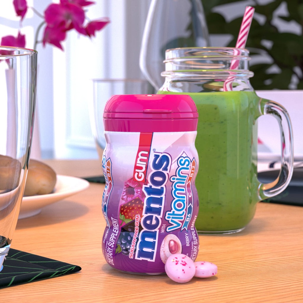 Mentos Pure Fresh Sugar-Free Chewing Gum with Xylitol