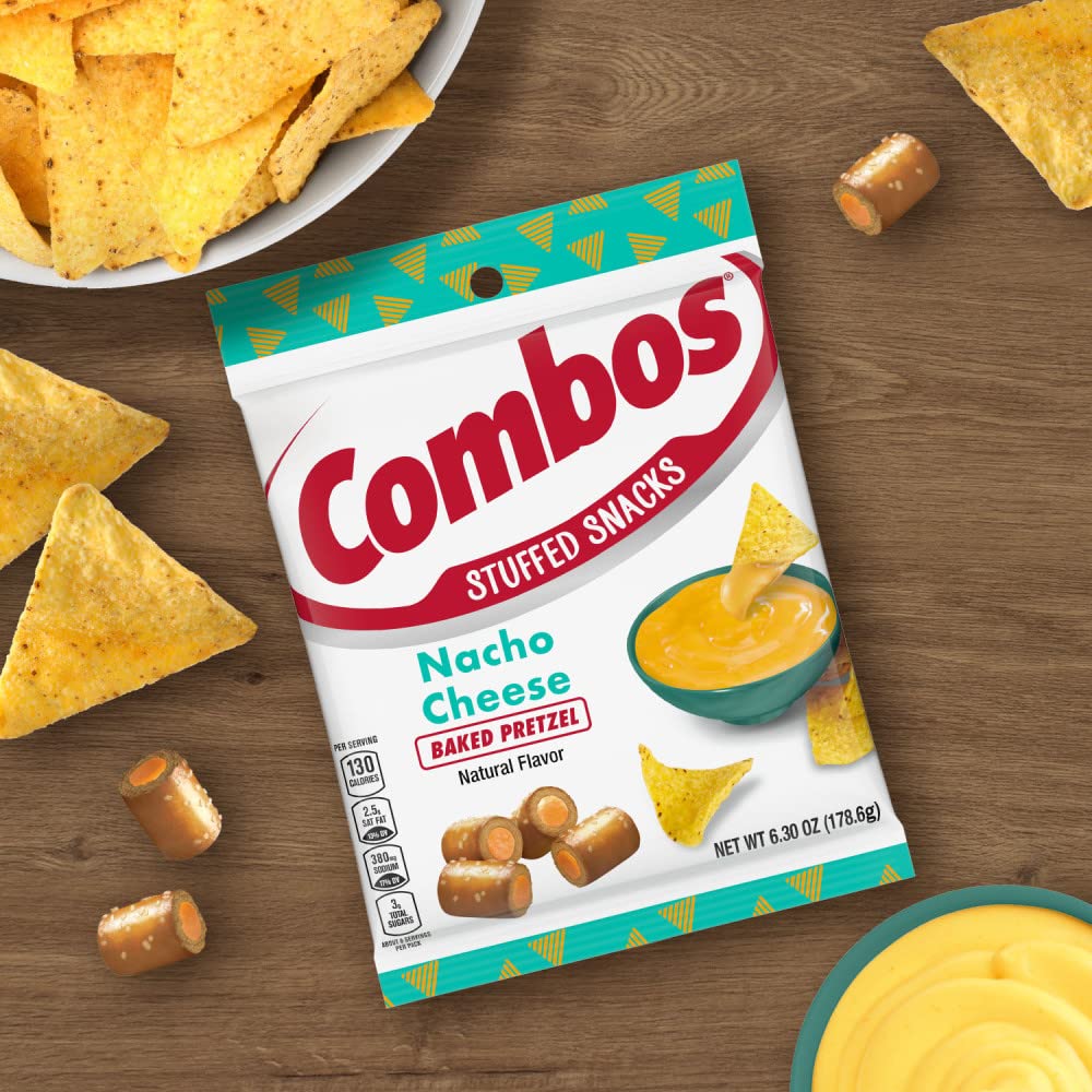 COMBOS Baked Pretzel Stuffed Snacks