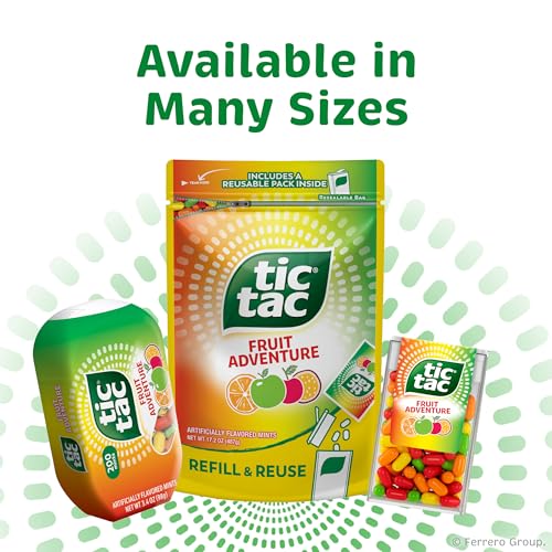 Tic Tac Fruit Adventure Sugar Free Mints