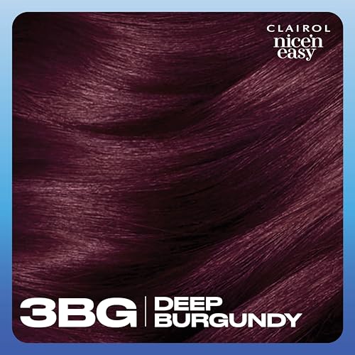 Clairol Nice'n Easy Permanent Hair Dye Dark Auburn 4R - 100% Gray Coverage