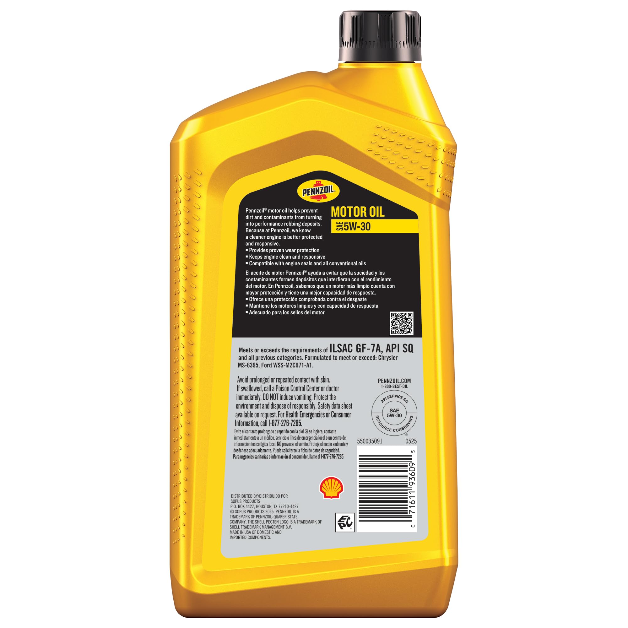 Pennzoil Motor Oil