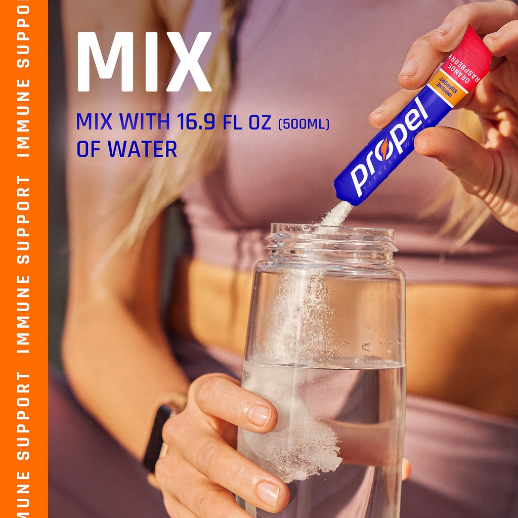 Propel Immune Support Powder Lemon Blackberry