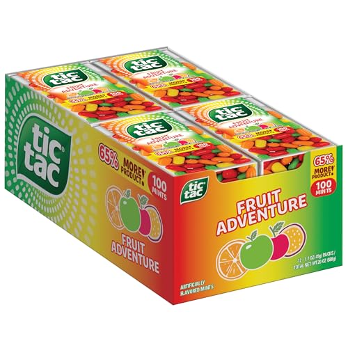 Tic Tac Fruit Adventure Sugar Free Mints