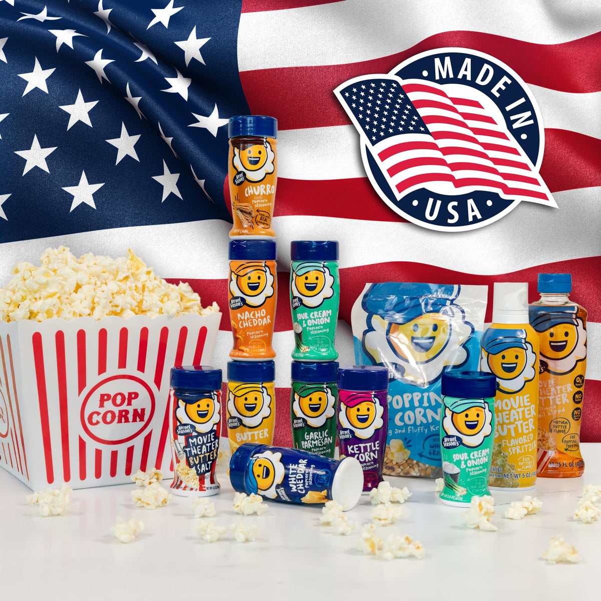 Kernel Season's Roasted Garlic Butter Popcorn Seasoning – 2.85oz
