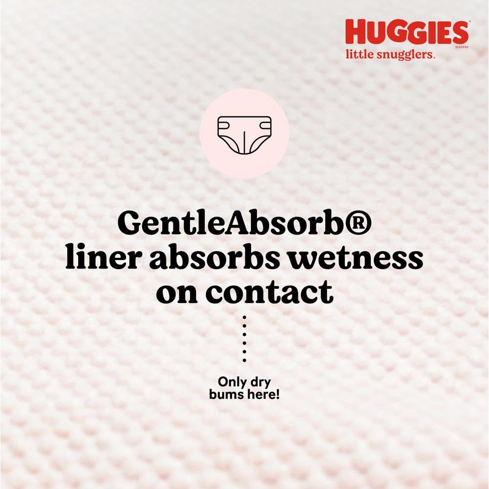 Huggies Little Snugglers printed diaper