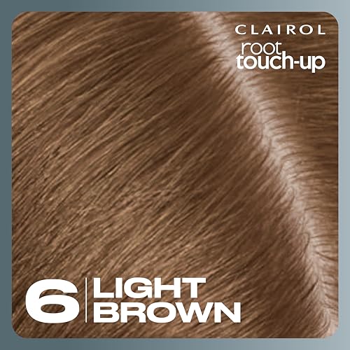 Clairol Root Touch-Up by Nice'n Easy Permanent Hair Dye for Brown Hair Color with 100% Gray Coverage