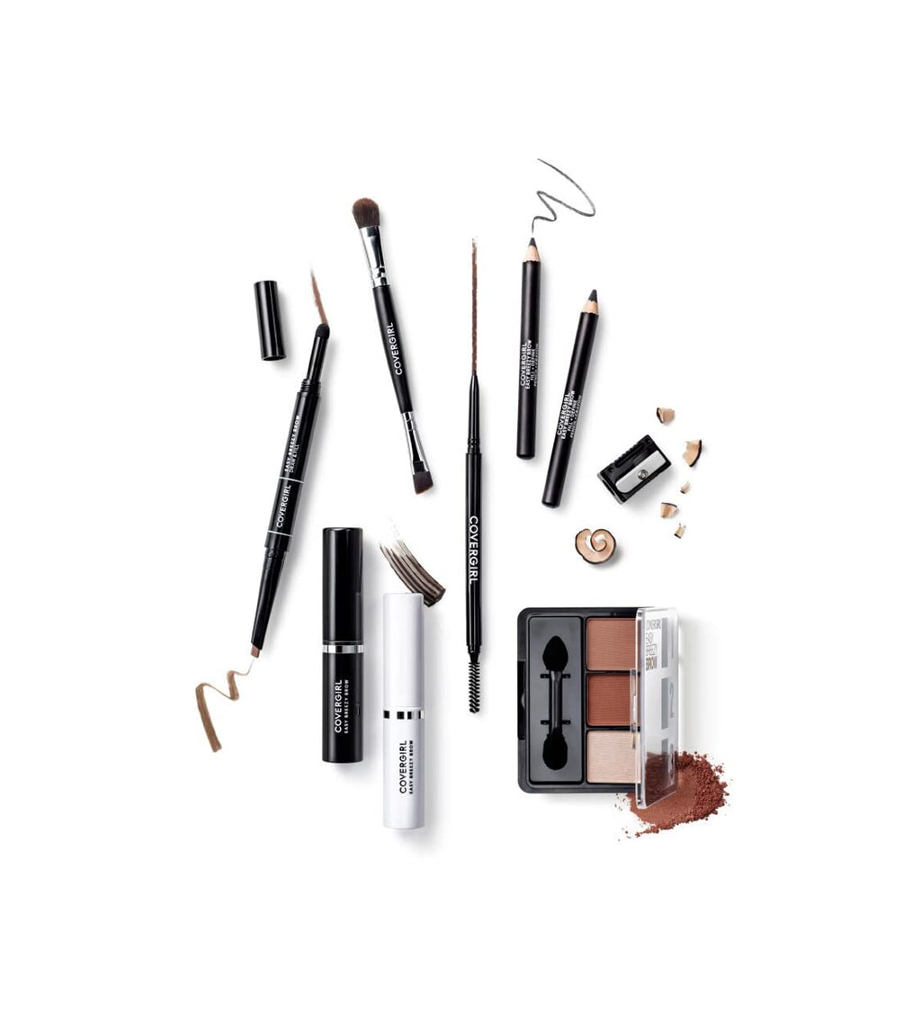 CoverGirl Easy Breezy Brow, Fill+Define Pencils [505] Rich Brown 2 ea ( Pack of 4)