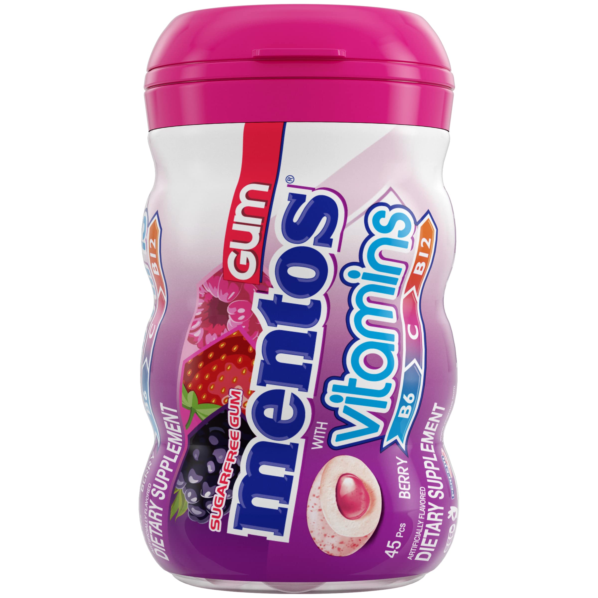 Mentos Pure Fresh Sugar-Free Chewing Gum with Xylitol