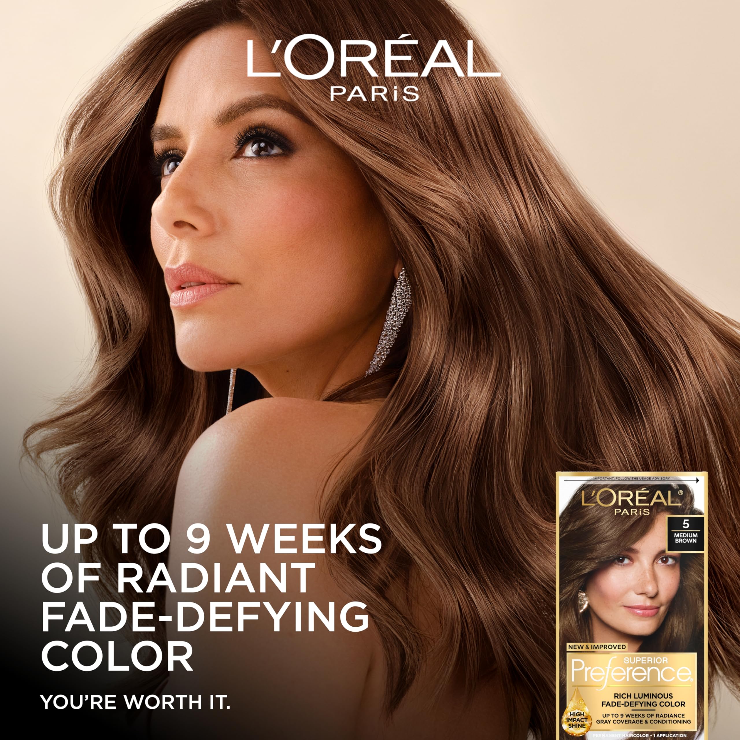 L'Oreal Paris Superior Preference Fade-Defying + Shine Permanent Hair Color