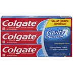 Colgate Cavity Protection Great Regular Flavor Toothpaste 8 oz - 3 Count