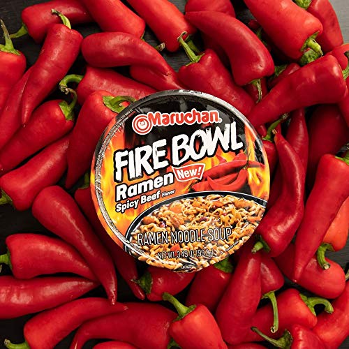 Maruchan Ramen Noodle Bowl 3.49 oz - 6 Pack Microwavable