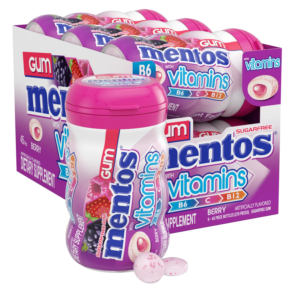 Mentos Pure Fresh Sugar-Free Chewing Gum with Xylitol