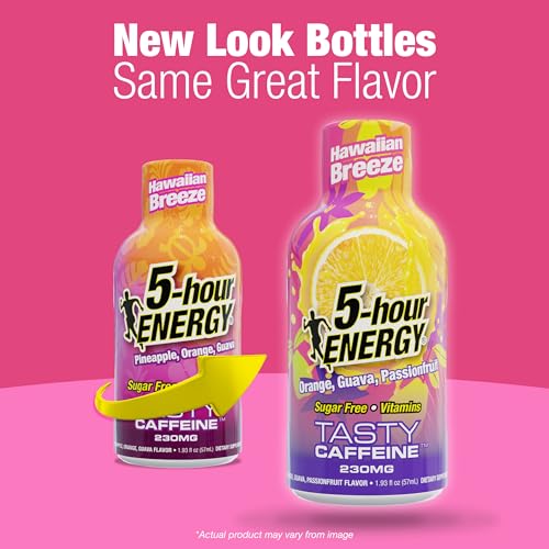 5 Hour Energy Extra Strength Hawaiian Breeze Energy Shot | 12-Pack (1.93 oz each)