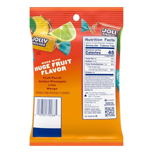 JOLLY RANCHER Hard Candy, Fire, 6.5Ounce