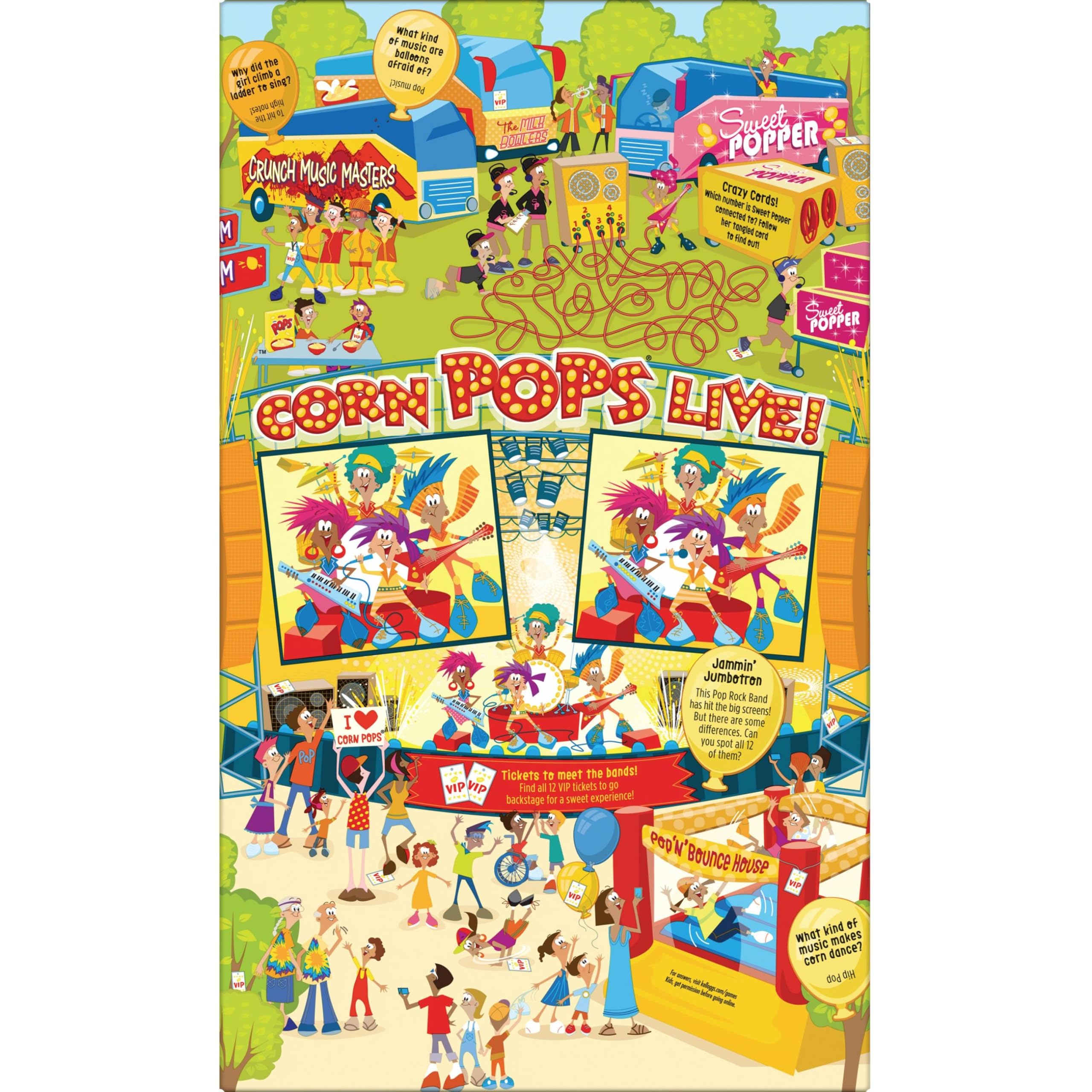 Corn Pops Kellogg's Corn Pops, Breakfast Cereal