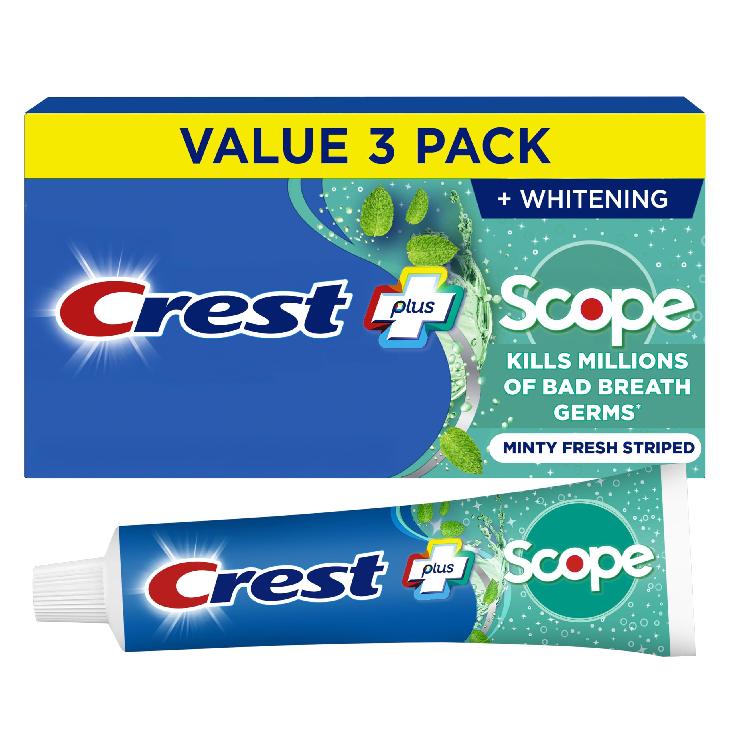 Crest Complete Active Fresh + Whitening Toothpaste