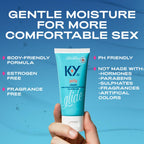 K-Y Jelly Classic Water-Based Body Friendly Formula 4 Fl Oz. Personal Lubricant for Wetter Sex for Men, Women and Couples & Safe to Use with Latex Condoms