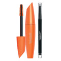 Covergirl Lash Blast Volume Waterproof Mascara, Volumizing Mascara, Very Black and Perfect Point Plus Eye Pencil, Black Onyx, Combo 2